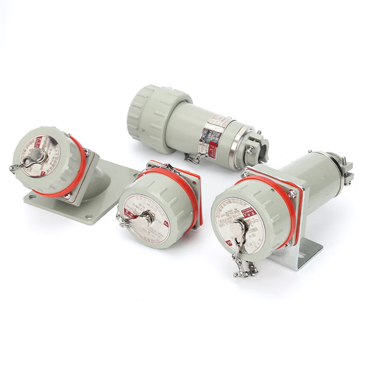 Spark-free explosion-proof aviation plug and socket 220V single-phase three-four-pole industrial connector pin 380V plug YT with pin 15A/16A three-phase five-pole-5 core