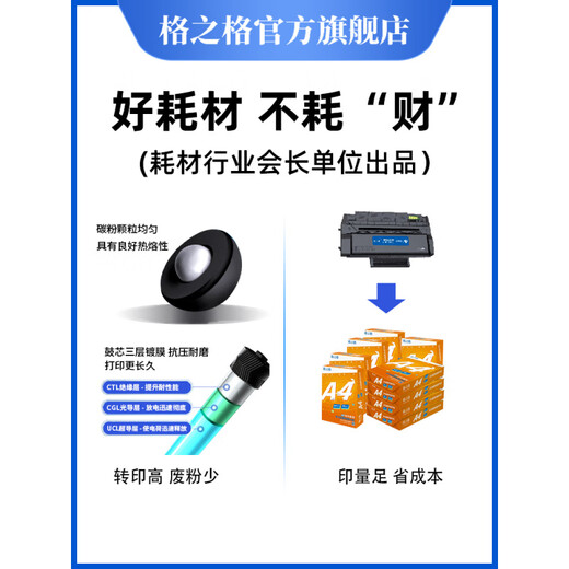 Gezhi Gebentu PD-300 Toner Patronen Pantum P3000 P3205 P3225 P3255 P3405 P3425 P3100 P3200 P3500 P3524DN Tintenpatronengitter [Standardkapazität] etwa 3000 Seiten gedruckt