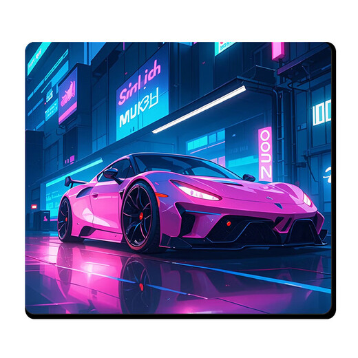 
Ruqinlian Anime Two-dimensional Boys Mouse Pad Extra Large E-Sports Game Cool Thicken Table Pad FPS Special Advanced 13586 Sports Car 2 450mm*400mm*4mm