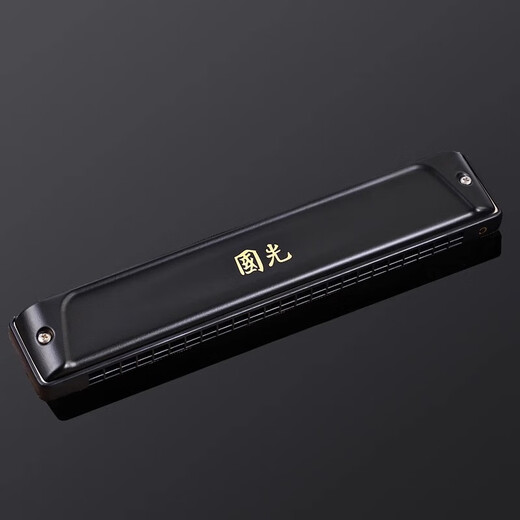 Guguang Old Domestic Armonica Professional Performance Nivel 28 Asejos Avanzados Adultos Principios 24 hoyos Polyphonic C-Tune Reportaje de regalo 24 hoyos Polyphonic [A#Tune]