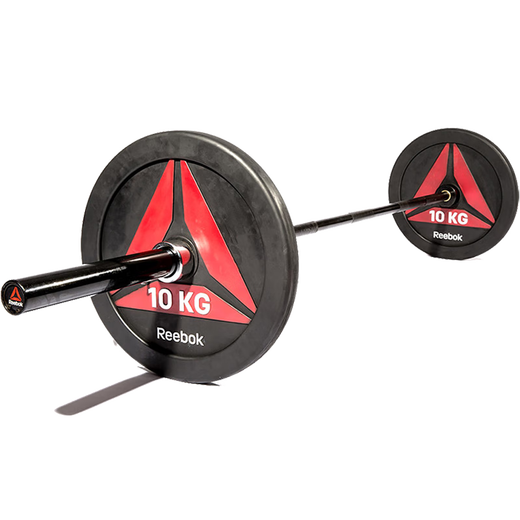 Reebok Reebok Barbell Bar Household Men's Fitness Weightlifting Squat Squat Straight Bar Bench Press Combination Men and Women's Barbell Bar 20kg Oulift Barbell Bar RSWT-14110