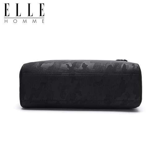 Elle Homme Men's Bagn-Sac, Camouflage Nylon Canvas Crossbody Sac, sac de téléphonie mobile résistant à l'eau, sac pour hommes de grande capacité 1131 Black