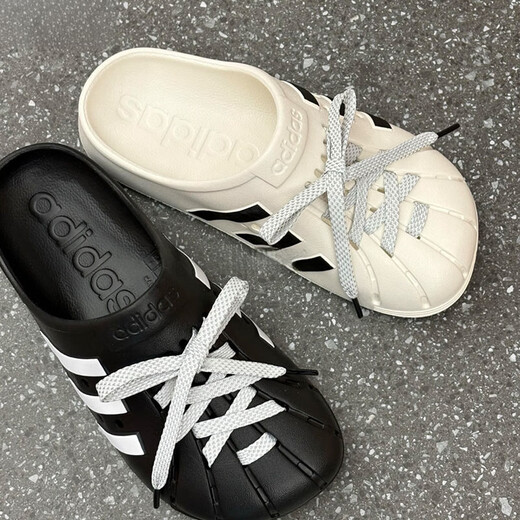 阿迪达斯 （adidas）夏季男女轻便运动拖鞋洞洞鞋沙滩鞋 JH9849 JH9848 JH9848 两幅鞋带偏小一码 36.5 225mm