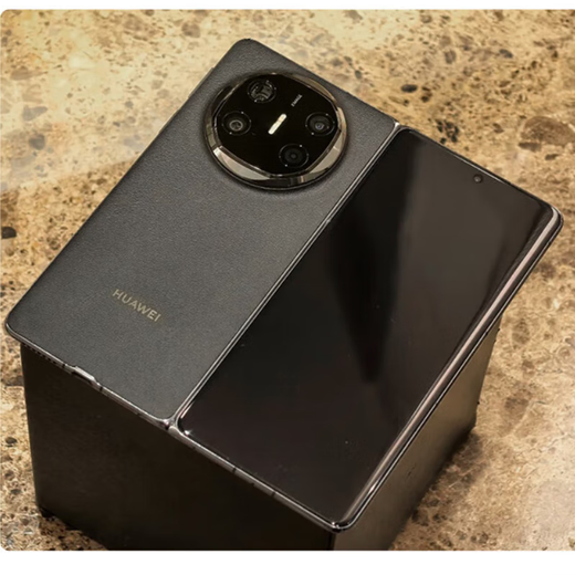 华为（HUAWEI）matex6折叠屏 mate系列 鸿蒙智能手机 华为手机2024新款上市 曜石黑 12GB+512GB 电子保卡已启用