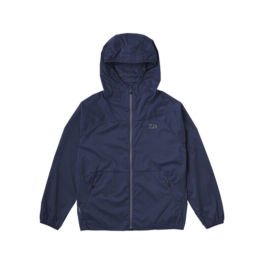 DAIWA 25 spring and summer DJ/DP-5025 PERTEX lightweight skin clothing fishing jacket/trousers fishing clothing single piece - jacket black gray XL