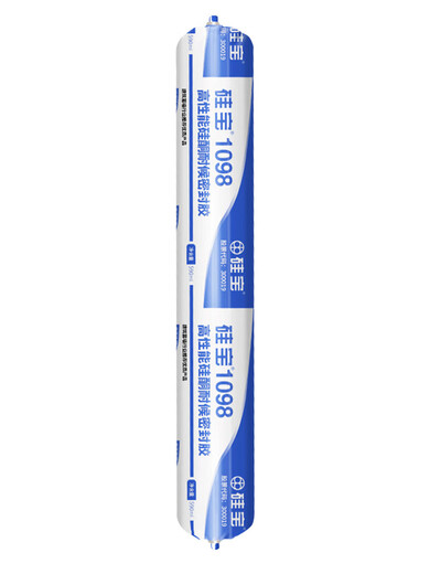 Portes au trésor en silicium et fenêtres Col d'altération Glue en silicone à haute performance Silicone de scellant Salle de soleil Murtain étanche.