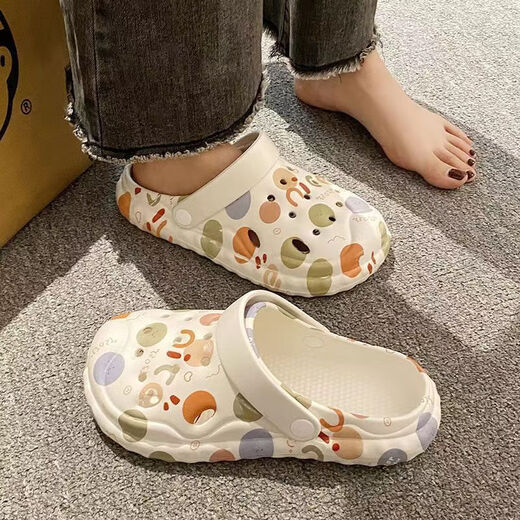 欣怡卉（XINYIHUI）【3291人收藏】新款洞洞鞋女款夏季外穿可爱高颜值高品质包头沙滩 暴力熊-高品质升级版 40-41 (偏小1-2码)