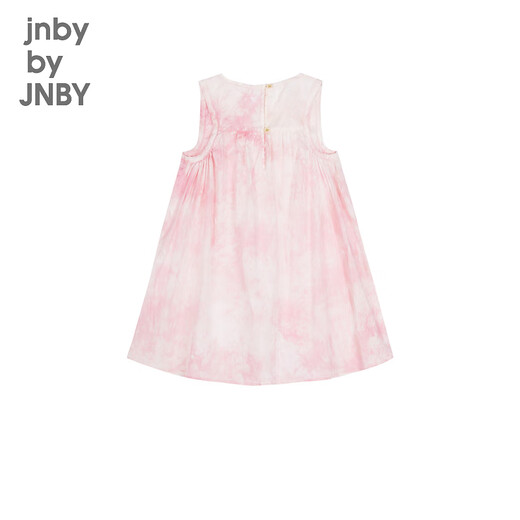 
jnby by JNBY Jiangnan Buyi Baby Pure Cotton Tie Dye Dress Loose Comfortable Cute Girl Baby Summer YO4G12240 690/Mixed Powder 73 cm