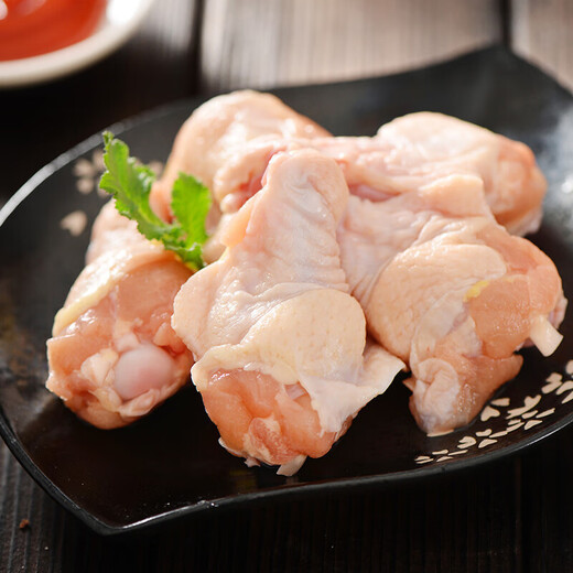 Huadu Food Single Frozen Chicken Wings Net Weight 6Jin Jin is equal to 0.5kg/bag Frozen Chicken Wings BBQ Braised Ingredients Fresh Food