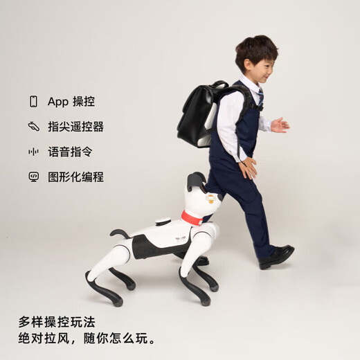 WEILANBabyAlpha A2/Chat 系列蔚蓝阿尔法机器狗 人工智能机器狗 AI 机器狗 A2 Pro 轻奢橙