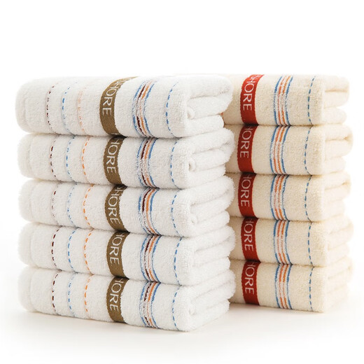 
10 gold towels for men and women plus thick face wash, cotton, soft water absorbent face towel 1047a (as shown in the picture, 10 pieces 0g 0x0cm
