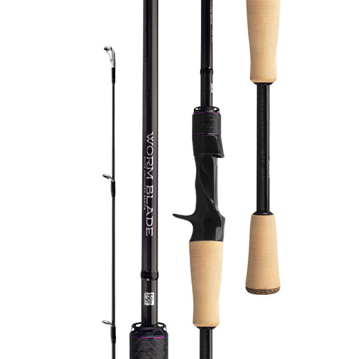 Rey Luer Kingdom 25 Insecto Blade Varilla Luer Mandarina Mango de pistola de varilla de insecto Dos secciones Profesional y exquisita Sección única Varilla Luer 2.01M C671MH Mango de pistola Sección única Sección