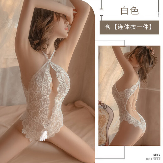 姬欲制服夫妻刺激高档大码睡衣性感欲睡裙衣服火辣激情诱惑 S:180 N:9922黑色(裙子+袜子)-吊带蕾丝 [均码80~125斤可穿]