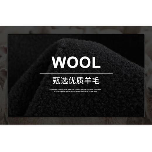 Ehangy Light Luxury Brand Short Coat Women's 2025 Winter New Style Elegant Lamb Wool Jacket Brown XS 80-99Jin Jin is equal to about 0.5 kg