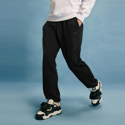 Champion sweatpants men's spring and autumn style leggings casual pants American retro sports trousers gray fashion black S