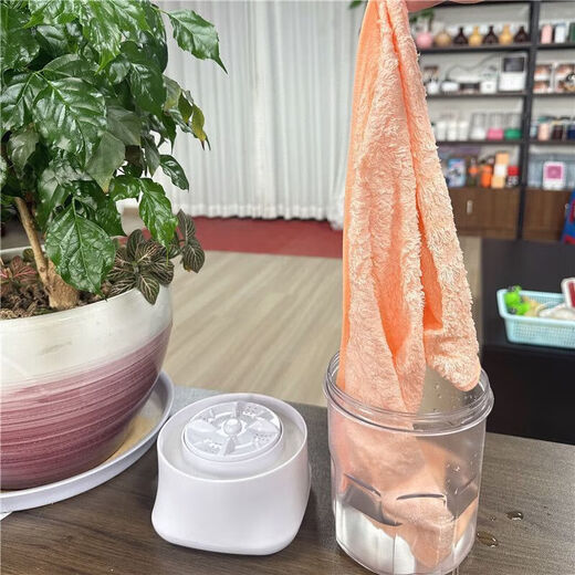 Xiaomi Buyi Fashion Care Appliance Mini Washing Machine Underwear Portable Wireless Underwear Laundry Small Underwear Socks Magnetic Charging White