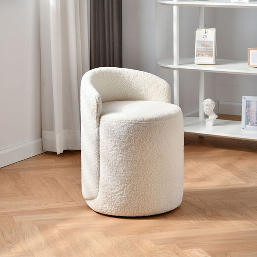 Mu hanyue Makeup Stool Home Переоборудование табурет интернет -знаменитость фото современное гостиное легкое роскошное кресло простое нордическое маникюр короткий круглый стул