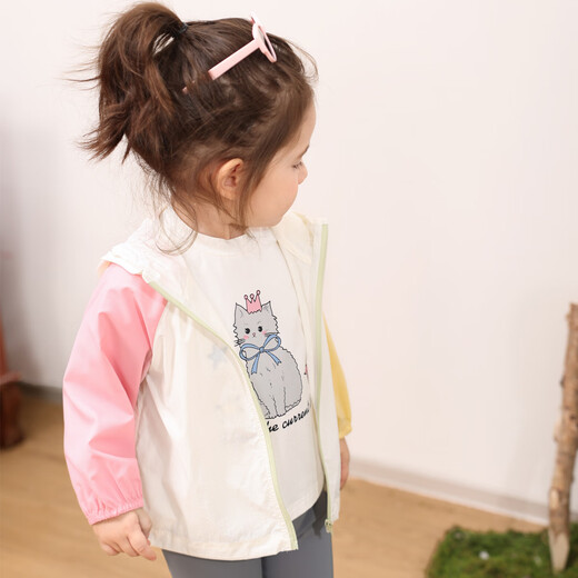 LUSON Little O Dad Baby Girl Baby Sun Protection Clothing Women 2025 Summer New Anti-UV Baby Versatile Hooded Jacket