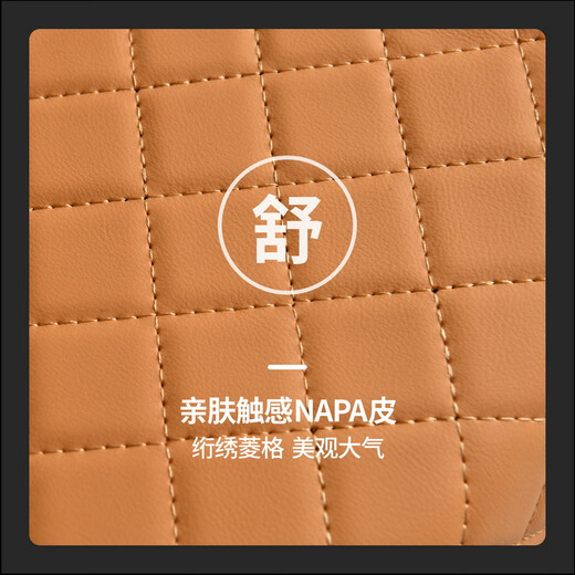 CKULH British Car Armrest Box Booster Pad 2025 New Nappa Leather Car Storage Box Double Water Cup Holder Function Quilted Embroidery Ideal Orange Multi-Function Four-in-One