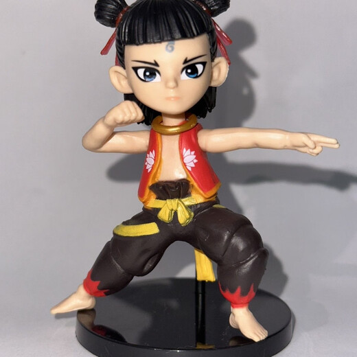 ANIME ANTERNOW SPOT, Nezha, le troisième prince de la figure descendante du diable, le modèle d'ornement de la main d'Ao Bing, Toy Doll
