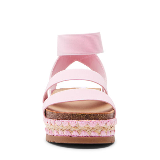 Steve Madden Girls' Krissy Sandals, Pink, 5 Olds Pink 5 Olds