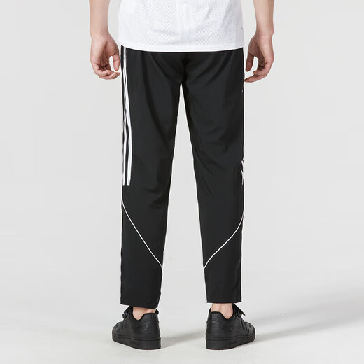 Adidas Sports Set Men 2024 Autumn New Fashion Fashion Chaqueta con capucha de tres triples Pantalones tejidos de los pantalones casuales IB0384+IB5012 2XL