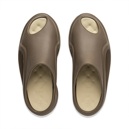 LI-NING China Li Ning Yunyou Slay2.0 trendy and comfortable flip-flops brown teenagers and children's sandals AZSV009-4 37