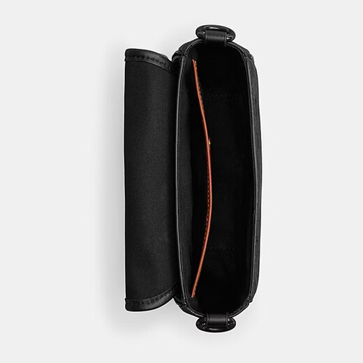 Entraîneur (entraîneur) Camera Sac de caméra 24 ans Nouveau Charter 18 Sac à bandoulière à un épaule en cuir imprimé en cuir pour hommes et femmes [cadeau] Presbyopie noire CR753-chr 17,5 cm de long, 6 cm de large, 11 cm de haut
