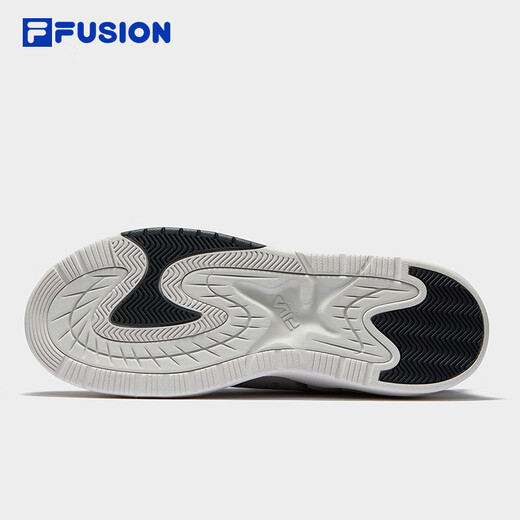 Chaussures pour hommes Fusion Fusion, chaussures de vie de skateboard, 2025 Nouvelles chaussures de coup de pied, chaussures en toile à 2 génération, blancs, blanc / antarctique gris-bc 41