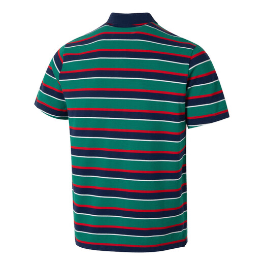 
Nike (NIKE) lapel polo shirt men's summer pure cotton breathable stripes business work casual top men's versatile T-shirt FN3897-410 L /175/92A