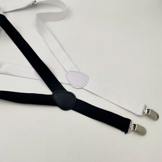 Queen Trip Männer und Frauen Kinder hängen Belt Babyhosen Gurt Clip Fashion Riemen mit Schuluniformbühne Schwarz schwarz