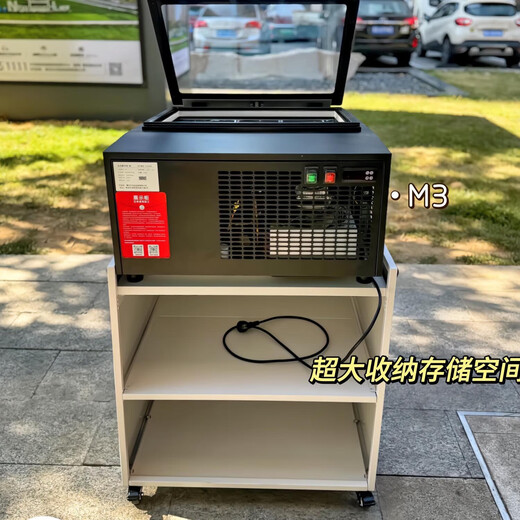 WDONE万迅达小钢炮冰淇淋展示柜小型台式商用冰激凌gelato定制冰柜M3 性价比首选【小钢炮+可移动柜台】 (655*740*355)小钢炮M3
