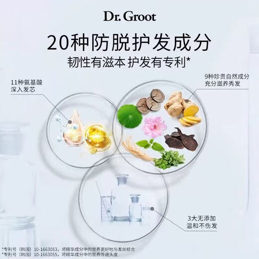 Clotte anti-dandruff anti-itchi and anti-detoxification and silicone-free shampoo, anti-detoxification and oil control shampoo 200ml