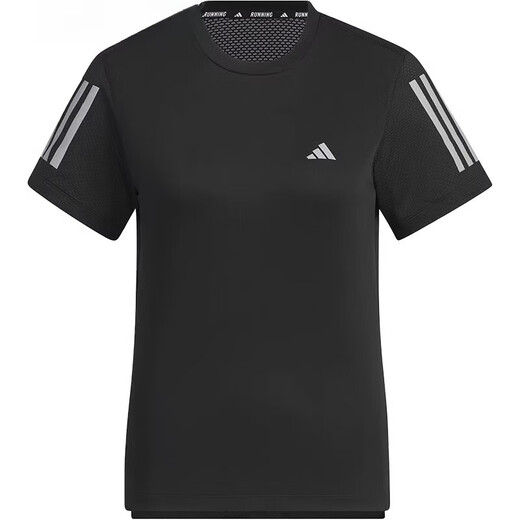 阿迪达斯 （adidas）2025夏季新款女子跑步运动训练休闲圆领短袖T恤JF1478 JF1478 S 体重 参考 95-110斤