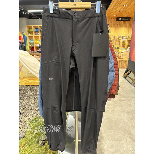 始祖鸟（ARC'TERYX）23款 ARC’TERYXGAMMA TAPERED PANT女士束腿软壳长裤7036 BLACK SAPPHIRE 蓝黑色 0-R