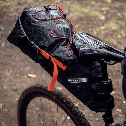 
Germany ORTLIEB Waterproof Mountain Highway Gravel Bike Large Tail Bag Travel Bike Saddle Bag Dark Gray 16.5L [F9905]