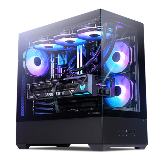 Klettern AMD Ryzen 9 9900x3d/9950x3d/5080/9070xt E-Sport Live Broadcast AI Design Bearbeiten Desktop Computer Host-Desktop-gesamte Maschinenkonfiguration Ein 9900x3d+32G+1TB