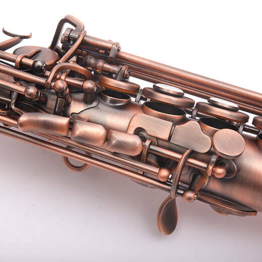 
Tang Jue TALLJO painted gold treble saxophone professional B-flat brass pipe body Adult and children beginner grade exam performance instrument 683 Tang Jue treble split saxophone