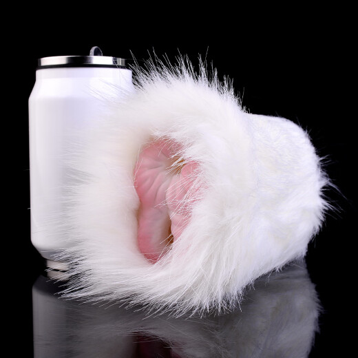 Geeba Plush Toy Aircraft Cup Her Manual Masturbation Device Simuliertes Tier vaginaler Penis -Trainer Silikon Messy Sheep6227 Dual Channel [12*17*29 cm]