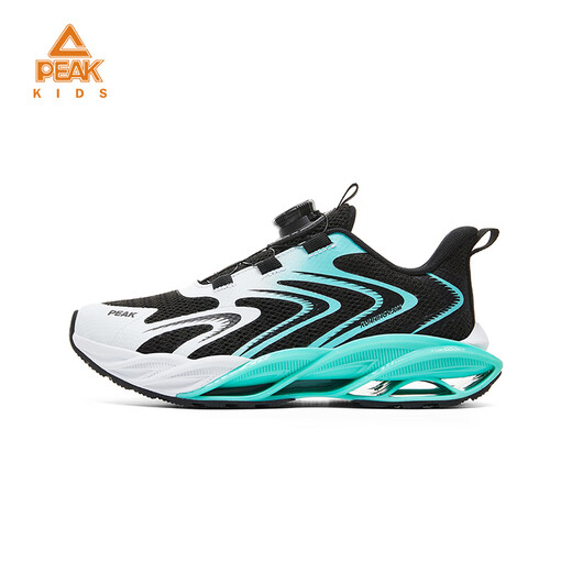 PeaK (PEAK) children's sneakers children's shoes 2025 new running shoes rotating button sports shoes children's non-slip wear-resistant running shoes