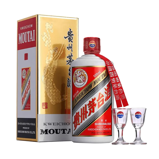 Moutai (MOUTAI) 2025 Feitian sauce-flavored liquor 53 degrees 500ml*6 whole box [Famous wine Jianzhen]