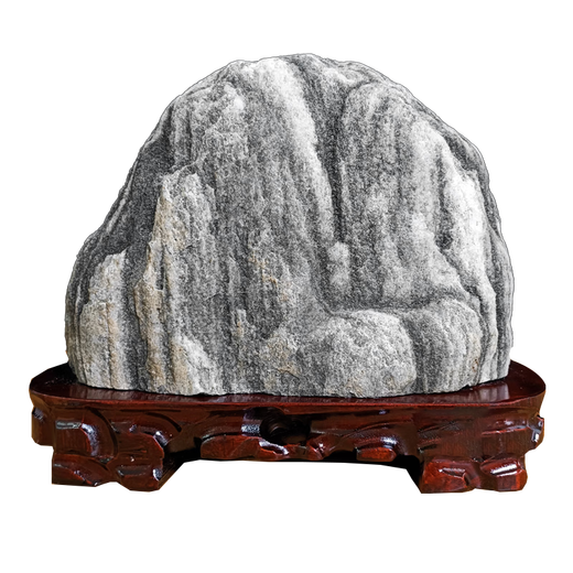 
Customized authentic Taishan stone Gandang natural petrochemical to make up corners of living room, backing stone, office Feng Shui stone 11166 Fuman Jinshan