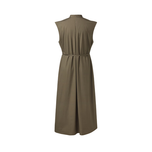 Gloria ärmelloses Kleid für Frauen 2025 neues Sommer -Pendel -Outfit großzügiger und anständiger Rock 1E4C4K740 42G Olivengrün M.