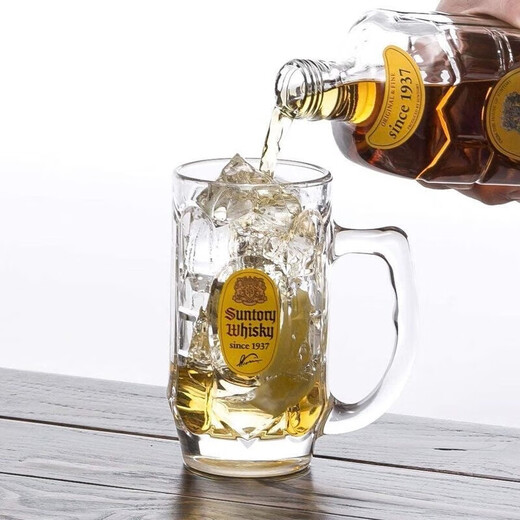 三得利（Suntory）碧AO 角瓶 碧AO 日本原装进口调和型单一谷物威士忌礼盒装三得利 角瓶 700ml 40度（裸瓶）