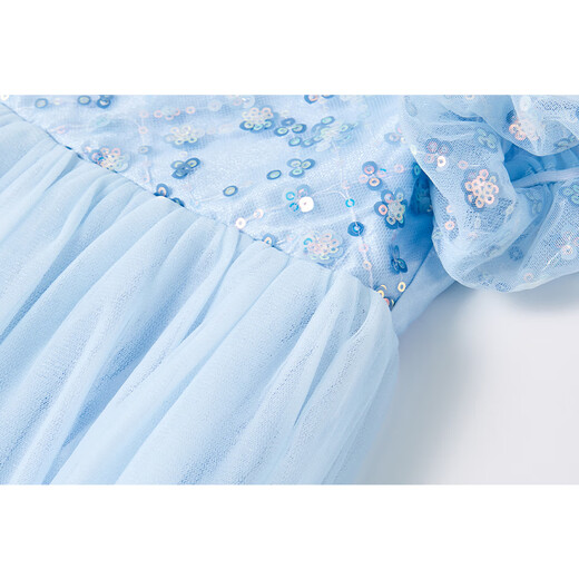 Disney Love Aisha Girls Princess Dress Nouveau produit Dress Girls Summer Summer 2025 Nouveaux vêtements pour enfants