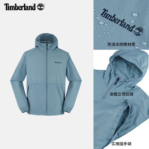 Timberland (Timberland) official men's UPF50 sun protection clothing, windproof and splash-proof, cool feeling | A66UK A66UK758/Castle Color M