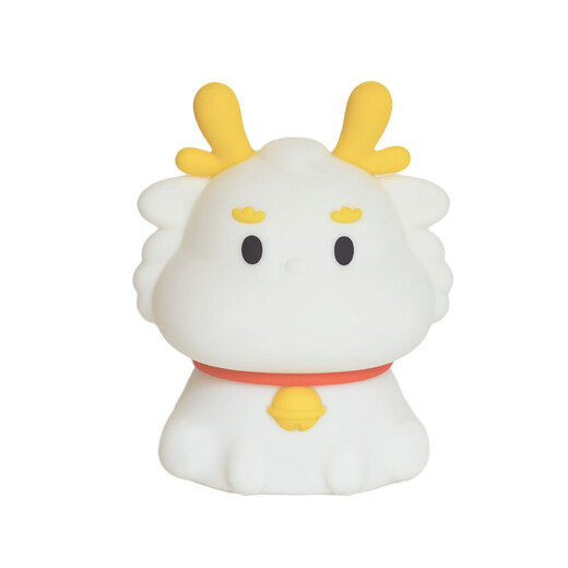 Ouoety zodiac girl garçon cadeau d'anniversaire pour petite amie les meilleurs amis enfants dormant avec des petits ornements de greffe de gilet pratique et déchirant [dragon] Dragon + emballage exquis + sac cadeau Lumière jaune chaude ne fait pas mal à vos yeux