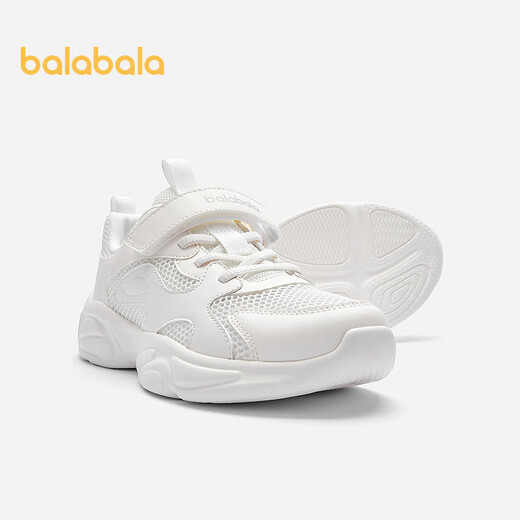 
Balabala children's sports shoes breathable boys and girls' shoes 2025 summer dad shoes mesh white shoes 209225140209