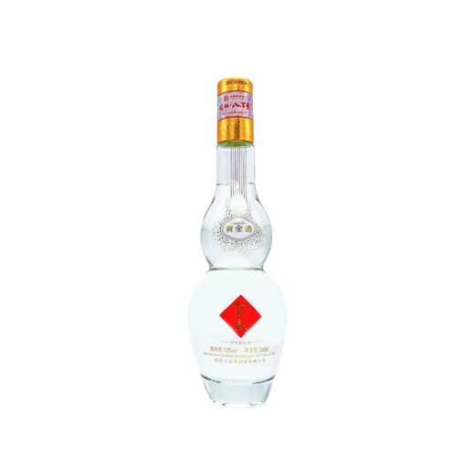Pengzu Babaishou Golden Wine 52-degree strong fragrance pure grain high-grade liquor 500ml Chinese time-honored brand intangible cultural heritage craft 52%vol 500mL 1 bottle Single bottle