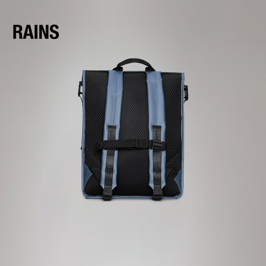 Rains trendy curled backpack commuter cycling backpack/14320 [discounted price] Bay Blue (fine pearls)